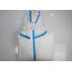 Anti Bacteria Disposable Surgical Gown Protective Doctors Suits With Blue Tape