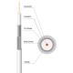 RG6 Rg11 Messanger CCTV Coaxial Cable