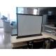 Portable Motorized 40 Projection Screens Fabric , Hd Projector Screen