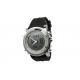 42.0mm LCD Display Alloy Mens Digital Watches With Silicon Band