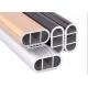 Anodizing 6063 T5 Aluminum Extruded Profile For Wardrobe Alkali Resistance