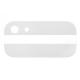 For Apple iPhone 5 Top and Bottom Glass Cover Replacement - White