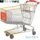 Caddie style Large Capacity Supermarket Lightweight Shopping Trolley / Grocery Shopping Cart
