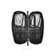 Professional Multi-Function Makeup Brush Zipper Bag Cosmetic Handbag Black Toiletry Travel Case