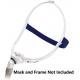 Blue Swift FX Headgear Strap for ResMed Mask Adjustable and Stretchable