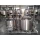 100L Small Microbrewery Beer Brewing Fermenter SS304 Stainless Steel Brewing Systems