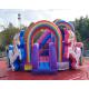 Durable PVC Inflatable Unicorn Bouncy House For Birthday Party Quadruple Stitching