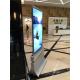 Floor Standing Transparent OLED Display For Subway , Airports , Stations