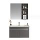 Modern Style Bathroom Cabinet with Aluminum and Vanity Wash Basin