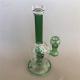 Colorful Percolator Glass Bongs Green Thick Smoking Glass Oil Water Pipe