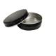 Empty 5g 10g 15g 30g 50g 60g 100g Round Black Aluminum Jar for Facial Cleaning and Skin Care