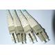 Fiber Patch Panel Lc Connector , Lc Optical Connector For Patch Cords Terminator