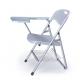 best quality foldable plastic training chair with writing board and basket