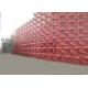 Colored Perforated Aluminum Sheet For Super Shopping Mall Wall Cladding