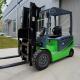 Full Pallet Stacker Electric Walking Forklift 3 Ton 2000kg Manual Forklift With Brake