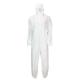 75g Industrial PPE Equipment Elastic Disposable Microporous Coveralls