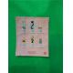 Eco - Friendly  PP Flat Custom made Heat Seal Bags With Round Hanging Hole , Toy packaging