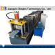 PLC Control System Cold Roll Forming Machine , Gutter Making Equipment With Chain Drive