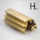 Extruded Decorative Copper Brass Profiles C3800 Copper Alloy Extrusions