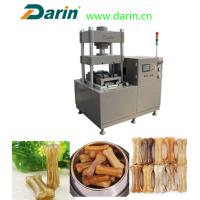 Natural , Bleached , Smoked Pressed Rawhide Bones Punching Machine For Pet