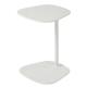 Tomile White 21.62 inch Height Livingroom End Table 55lb For Laptop C Shaped