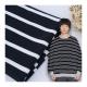 Warm And Fashionable And Environmentally Friendly  And Striped Cotton Fabric For French Terry