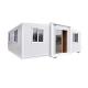 Outdoor Steel Modular Portable Box Villa House for Luxury Fabricated Living Container