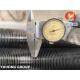 A179 Would Fin Tube L-Shaped AL1060 Fin Carbon Steel Tube Oil Cooler