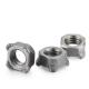 Metric Measurement DIN928 Stainless Steel Square Hex Spot Weld Nut for M3 M4 M6 M8 M10