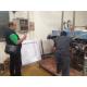acrylic shower tray making skills training--customer from Egypt