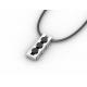 Tagor Jewelry Top Quality Trendy Classic 316L Stainless Steel Necklace Pendant ADP67