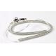Transparent gray hot selling plastic fishing rod lanyard anti-drop coiled tether OEM made