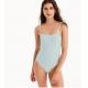 Baby bow back one-piece swimsuit