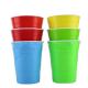 18 OZ 530Ml Red PP Reusable Plastic Cups For Wine