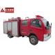 Dongfeng Water Pumper Fire Truck 73kw Engine Power 2000kg Tank Capacity