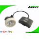 Semi - Corded Rechargeable LED Headlamp 8000 Lux IP68 Waterproof With Safety Rope