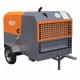 7 Bar 37 Kw 50HP Diesel Mobile Air Compressor For Mining / Building Site