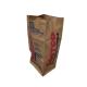 Customized Thickness Kraft Lawn Paper Bags 30 Gallon