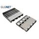Aluminum Heat Sink Sfp Cage Assembly Press Fit Mounting For SFP28 Connector