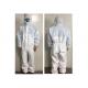 Anti Bacterial Medical Protective Coverall , Disposable Body Suit S/M/L/XL