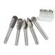 High Rigidity Tungsten Carbide Cutter Rotary Burr Set For Metal Parts Grinding
