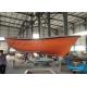 FRP Open Type Lifeboat Solas Approval with Outboard Engine