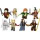 Educational toys lord of the rings characters king elves Merlin Gandalf action mini figures building blocks