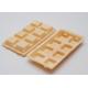Square Ice Cream Related Production Chocolate Waffle Cones CE Certification