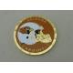 Metal Personalized Coins With Custom Logo , Flat Or Double Back OEM ODM