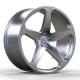 RS6 1 Piece Deep Concave Forged Wheels Brushed Black Monoblock Alloy Rims