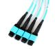 PVC LSZH OM3 48 Core MPO TO LC Optical Fiber Cable