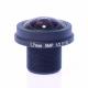 1/2.5" 1.7mm 5Megapixel S mount M12 185degree IR Fisheye Lens, 360VR panoramic