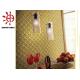 HTY - TG 300 300*300 Best Selling Gold Color Plating Ceramic Glass Metal Mosaic