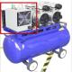 Freezing Low Pressure Drop 25 Cfm Refrigerated Air Dryer For Powder Coating